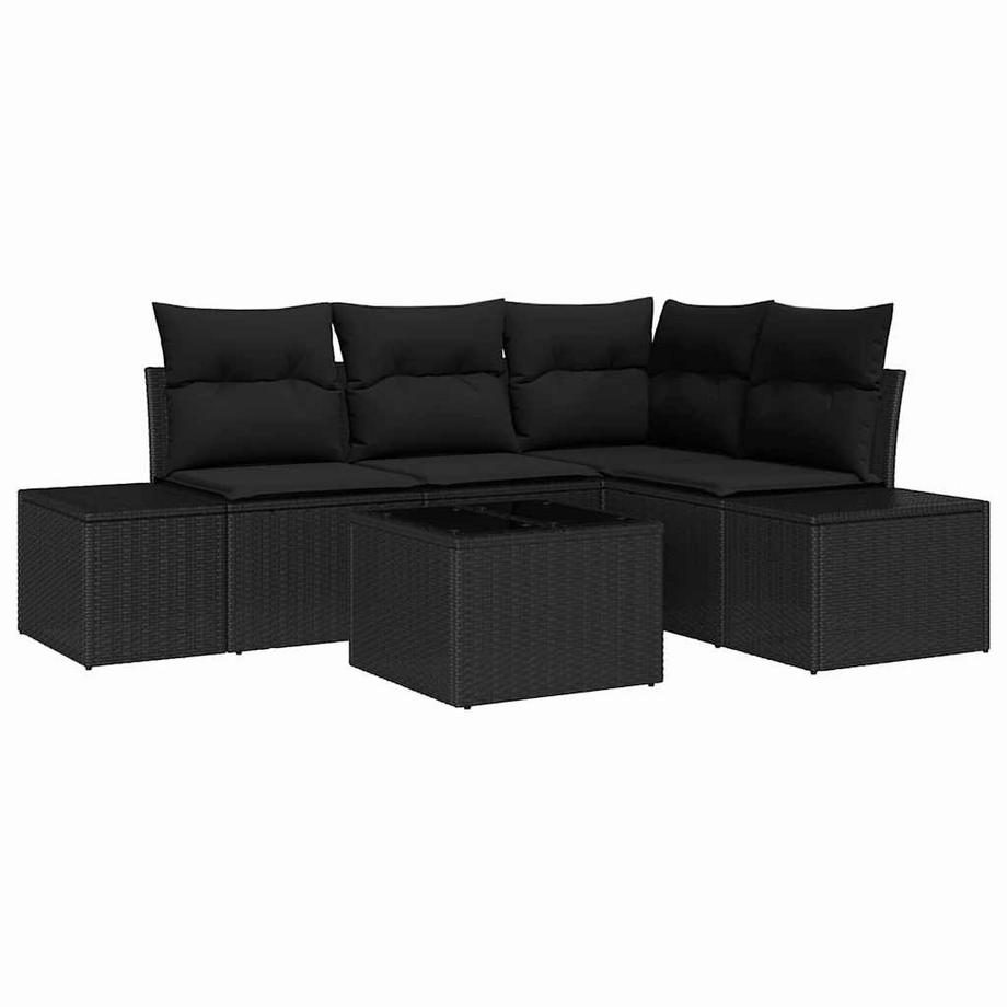 Set Divano da Giardino Polyrattan