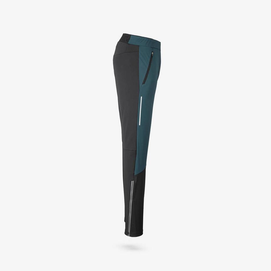 INOVIK  Winddichte Langlaufhose , Pant 500 dunkelgrün 