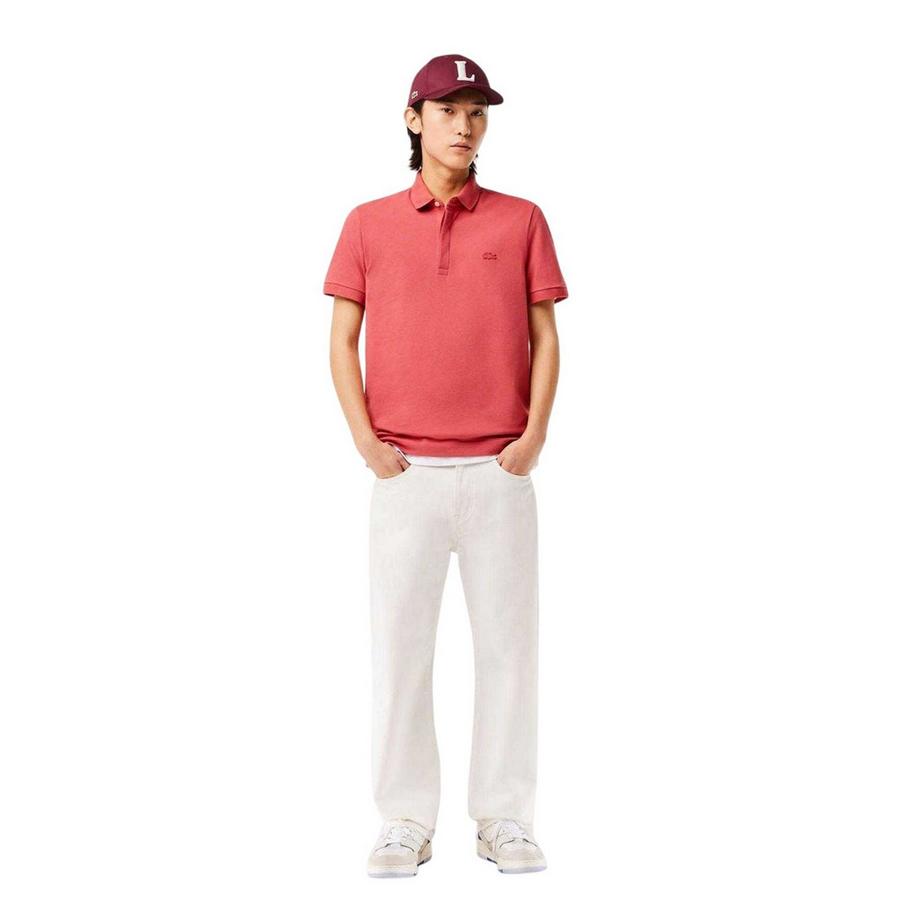 LACOSTE Paris Maglietta Polo Elasticizzato  