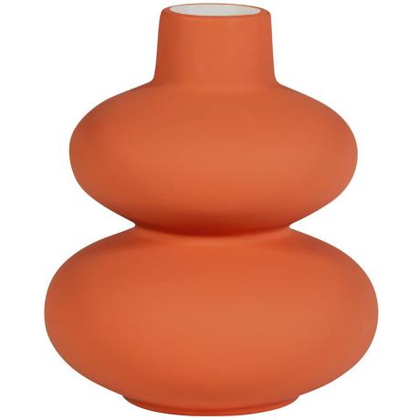 mutoni Vase Sensual céramique orange brûlé 19  