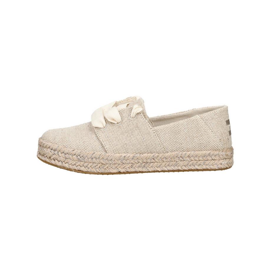 TOMS Espadrilles con tomaia in tessuto e bordo in iuta  