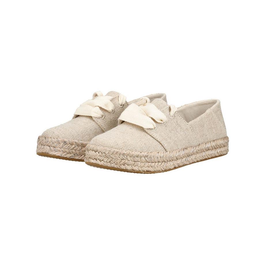 TOMS Espadrilles con tomaia in tessuto e bordo in iuta  