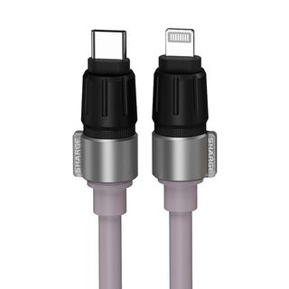   USB-C auf Lightning Phantom Lila Kabel 