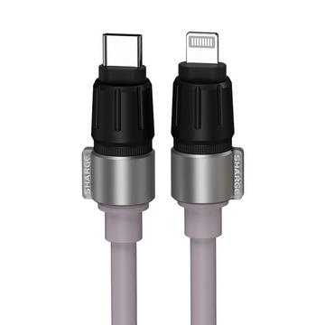 USB-C auf Lightning Phantom Lila Kabel