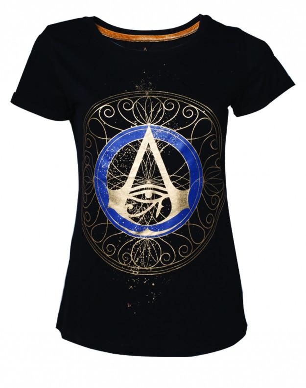Bioworld  T-shirt - Assassin's Creed - Empire Gold Spaller Logo 