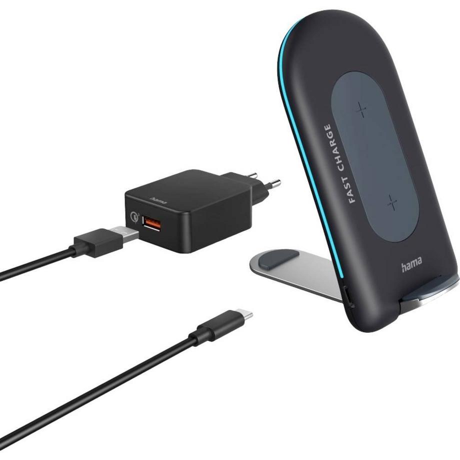 hama  Wireless Charger Set QI-FC15S, 15W 