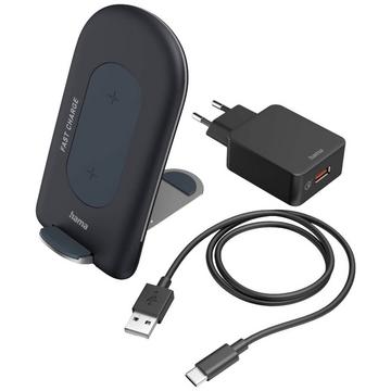 SET chargeur sans fil QI-FC15S, 15 W