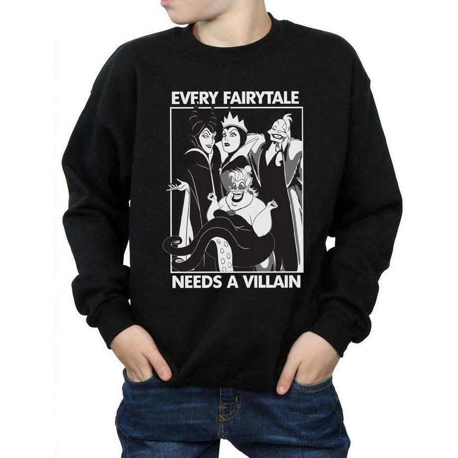 Disney  Every Fairy Tale Needs A Villain Sweatshirt 