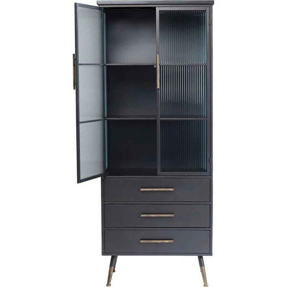 KARE Design Armoire haute La Gomera 2 portes 3 tiroirs  