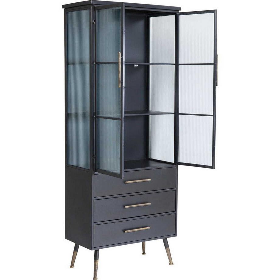 KARE Design Armoire haute La Gomera 2 portes 3 tiroirs  
