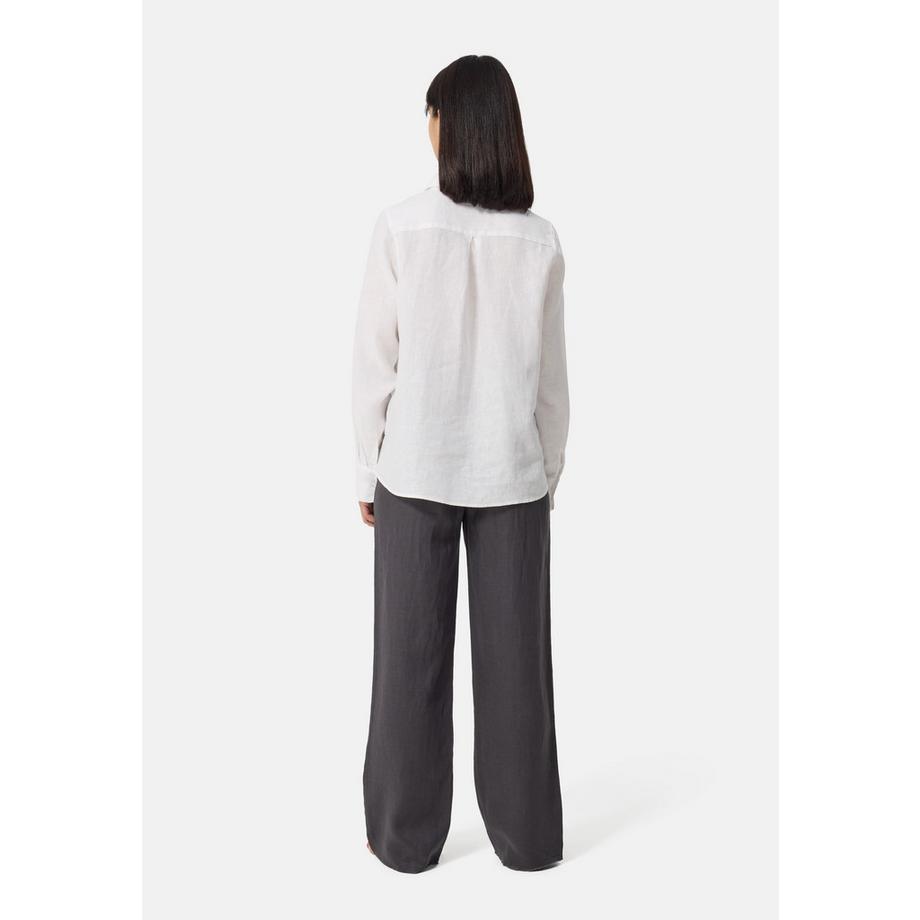 CASH-MERE.CH Leinen Lange Hose  
