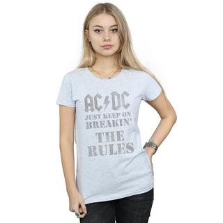 AC/DC  Tshirt JUST KEEP ON BREAKING THE RULES 