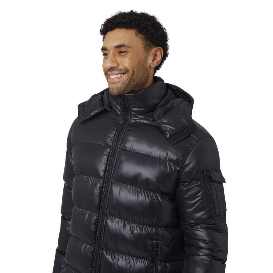 Brave Soul  Steppjacke, Weiter Stehkragen, Nylon 