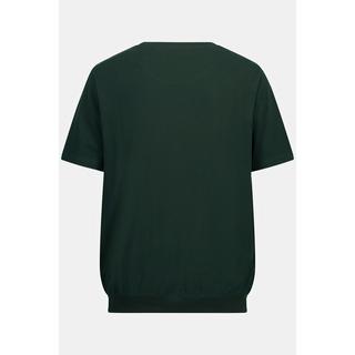 JP1880  T-shirt Basic ventre confort à manches courtes  vert sapin 