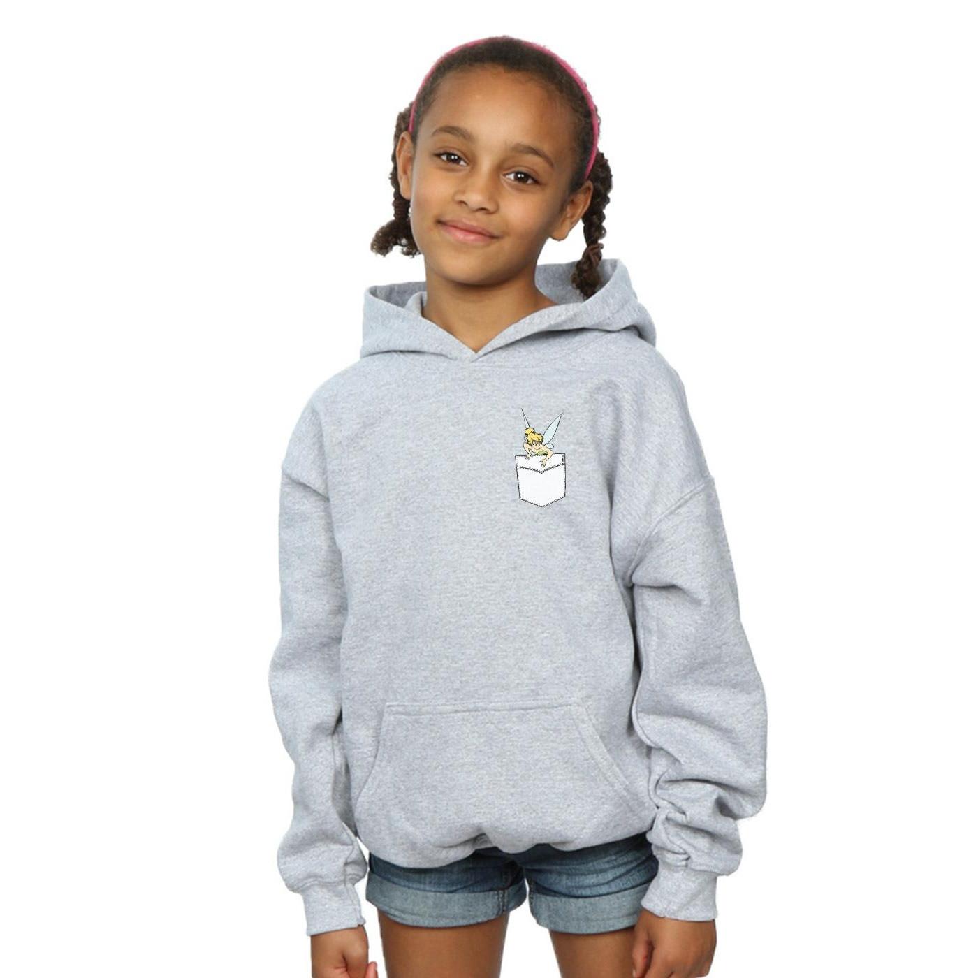 Disney  Sweat à capuche TINKER BELL FAUX POCKET 