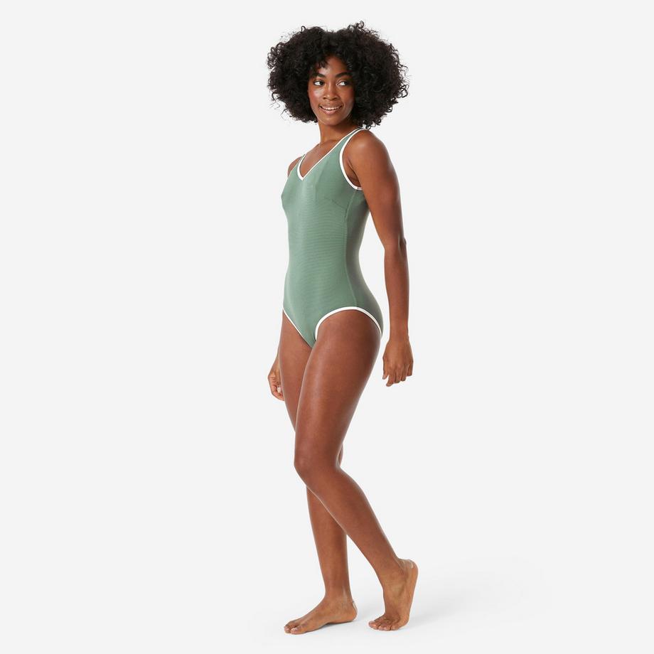 DECATHLON Costume intero con coppe rimovibili  