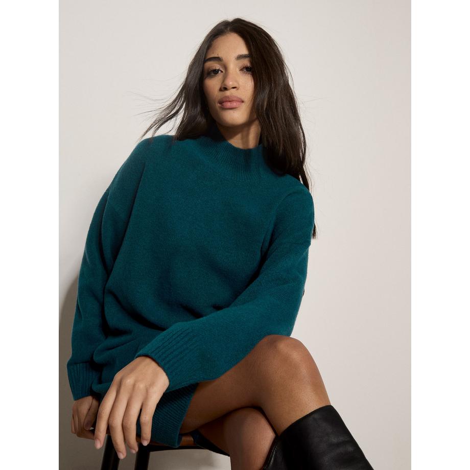 Weiches, oversized Minikleid