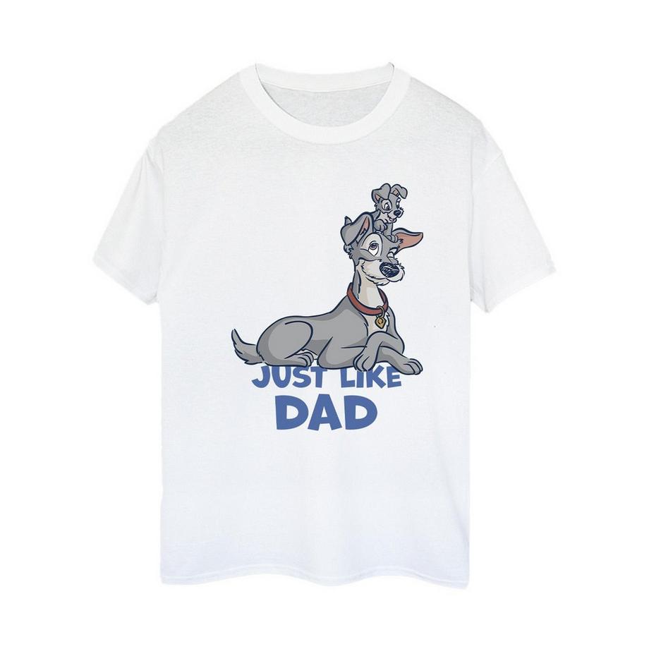 Lady And The Tramp Just Like Dad TShirt