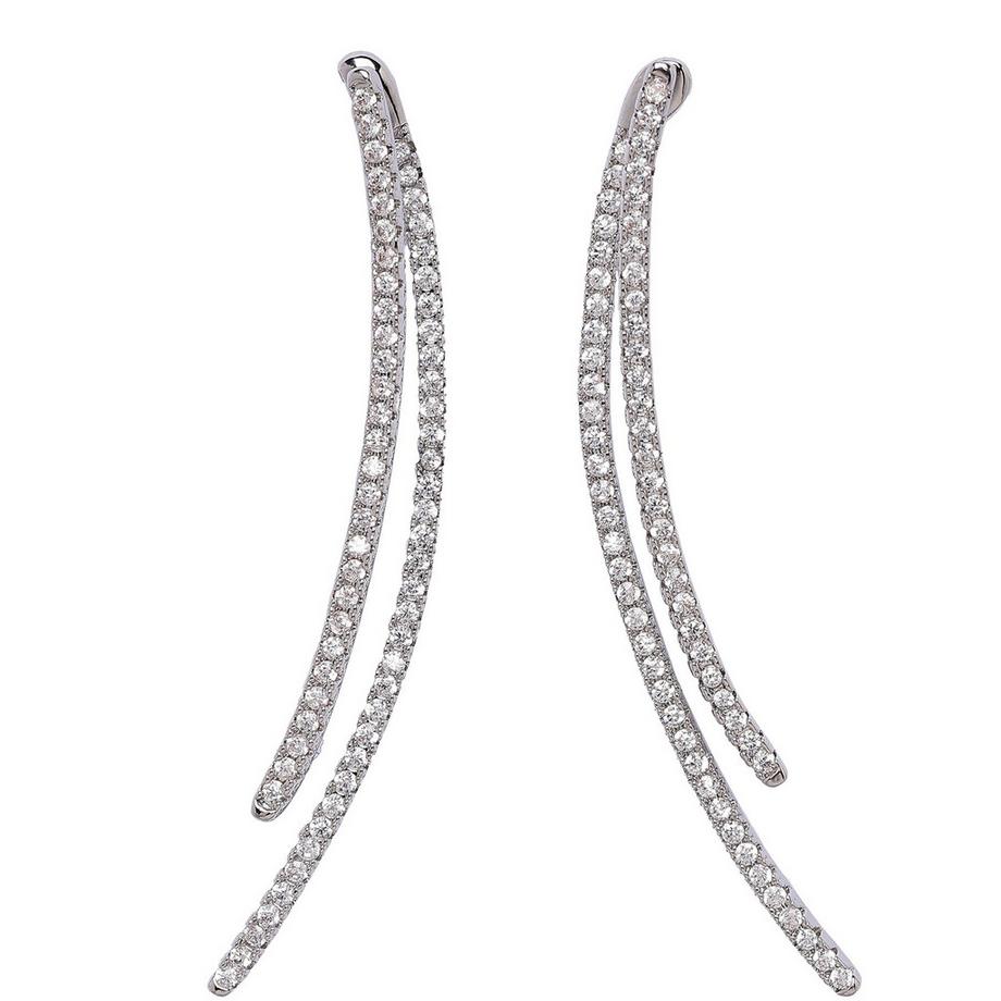 Boucles d'oreilles rayons scintillants