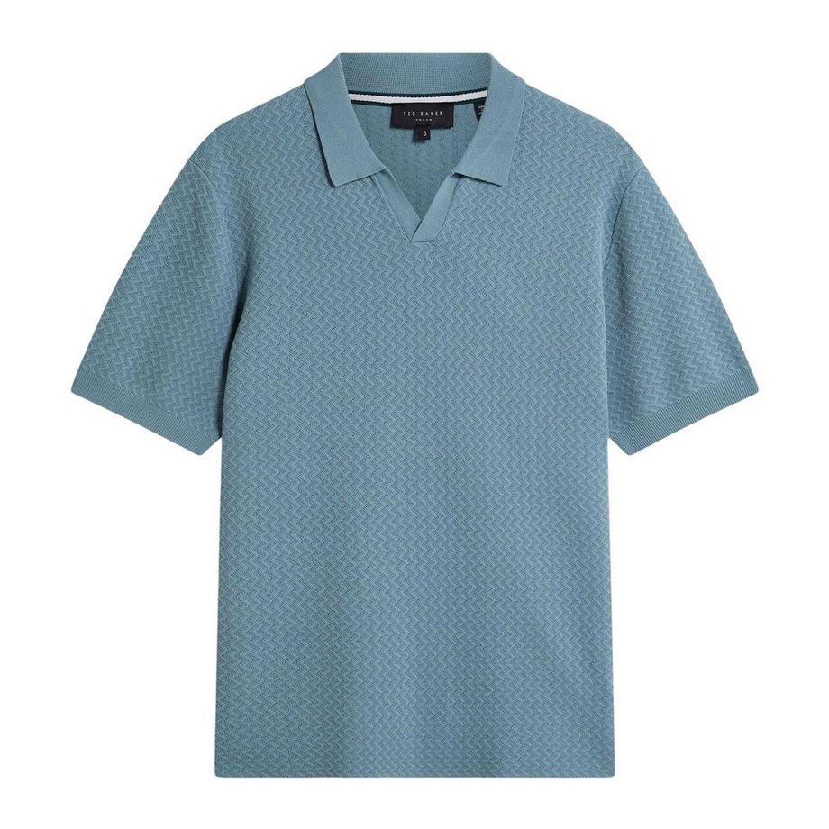 Maglietta Polo Zig Zag Lavorato A Maglia