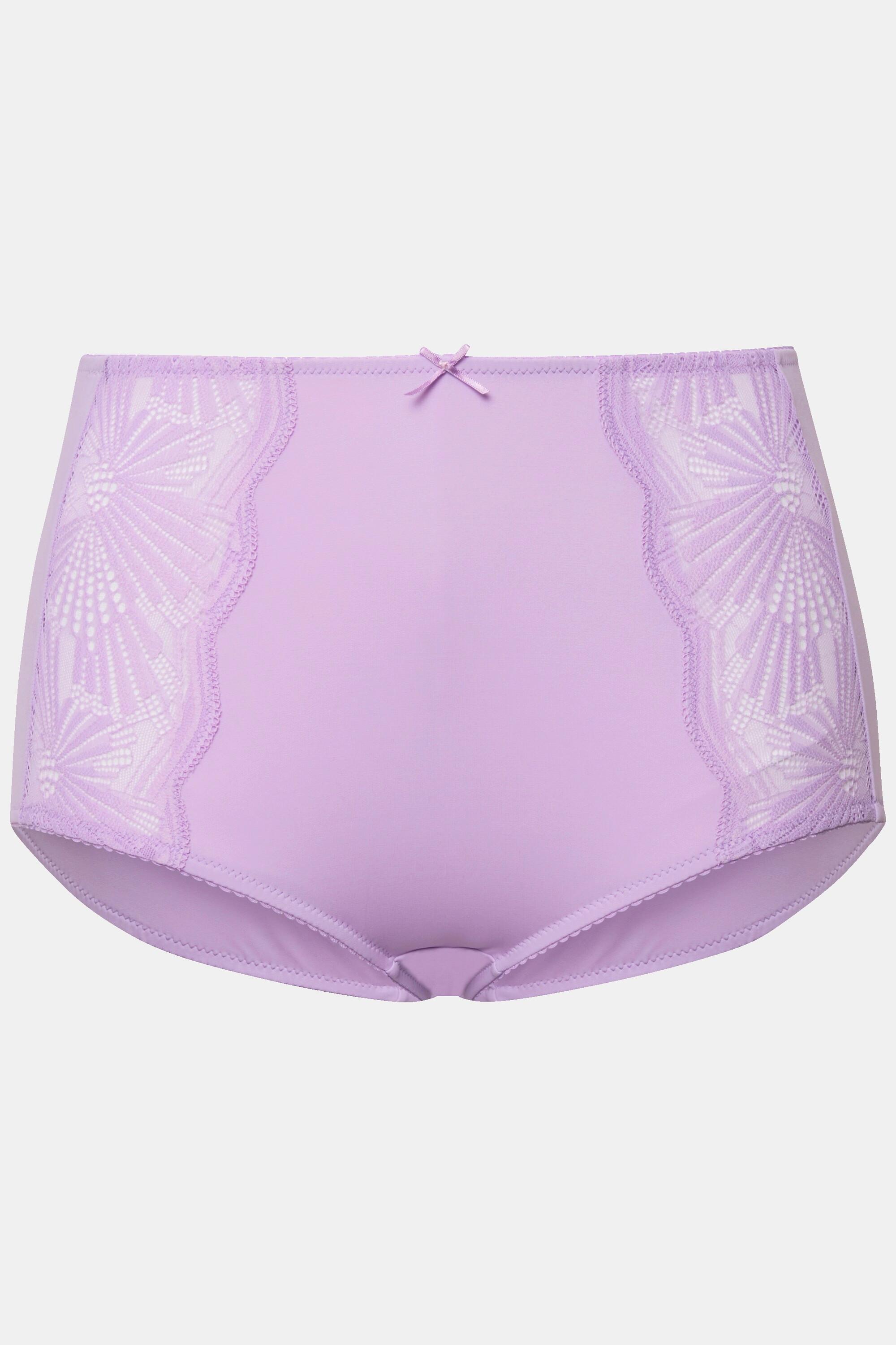 Ulla Popken  Culotte maxi en microfibre, dentelle sur les côtés 