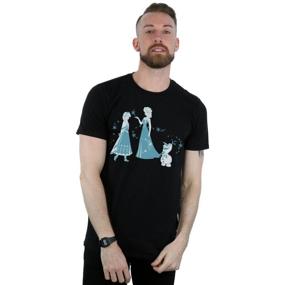 Disney Frozen T-Shirt Stampata  
