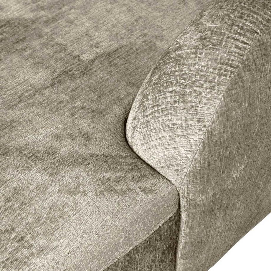 mutoni Ecksofa Sloping rechts Chenille Velvet wheatfield 274x225  