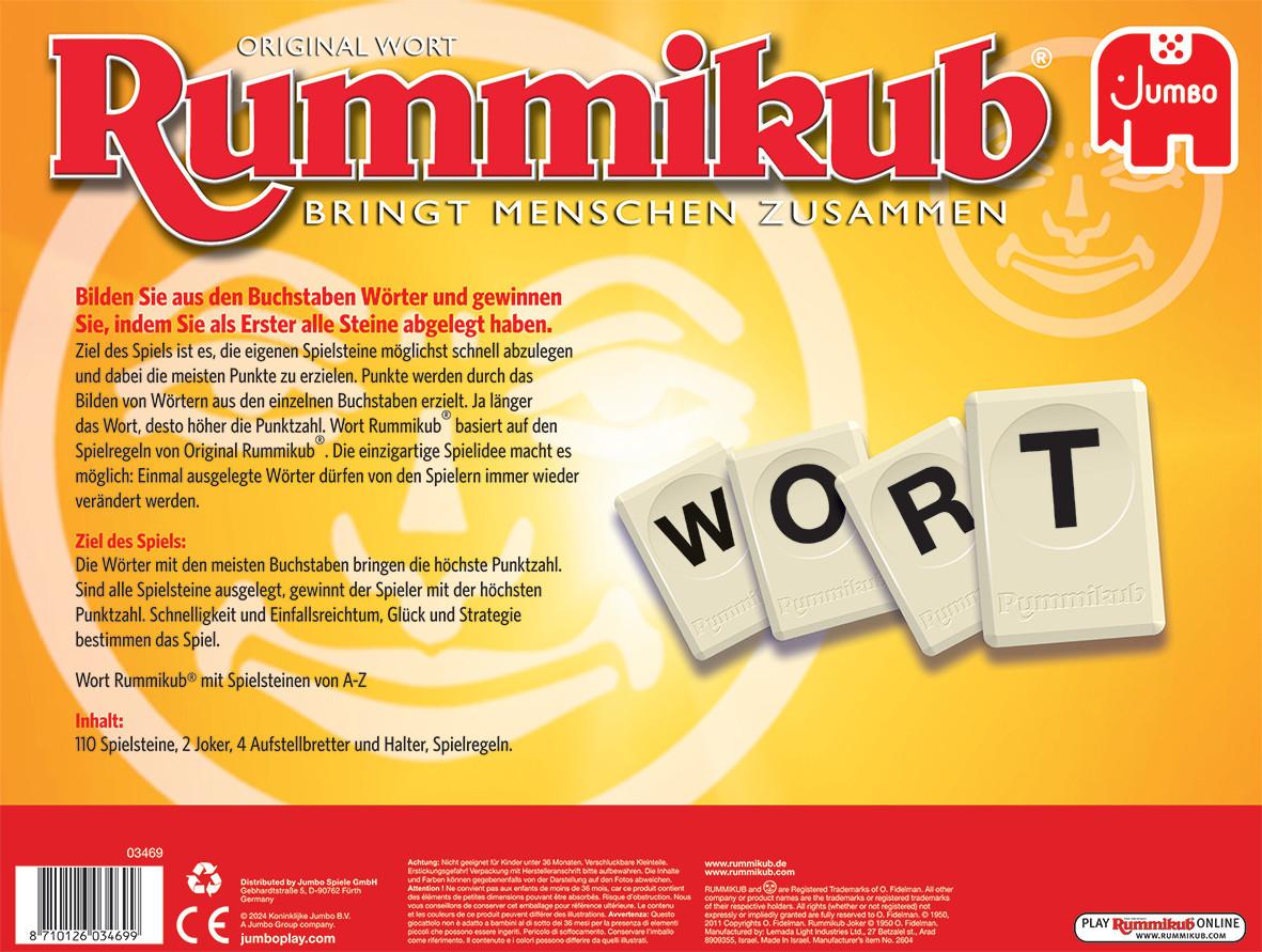 JUMBO  Spiele Original Rummikub Wort 