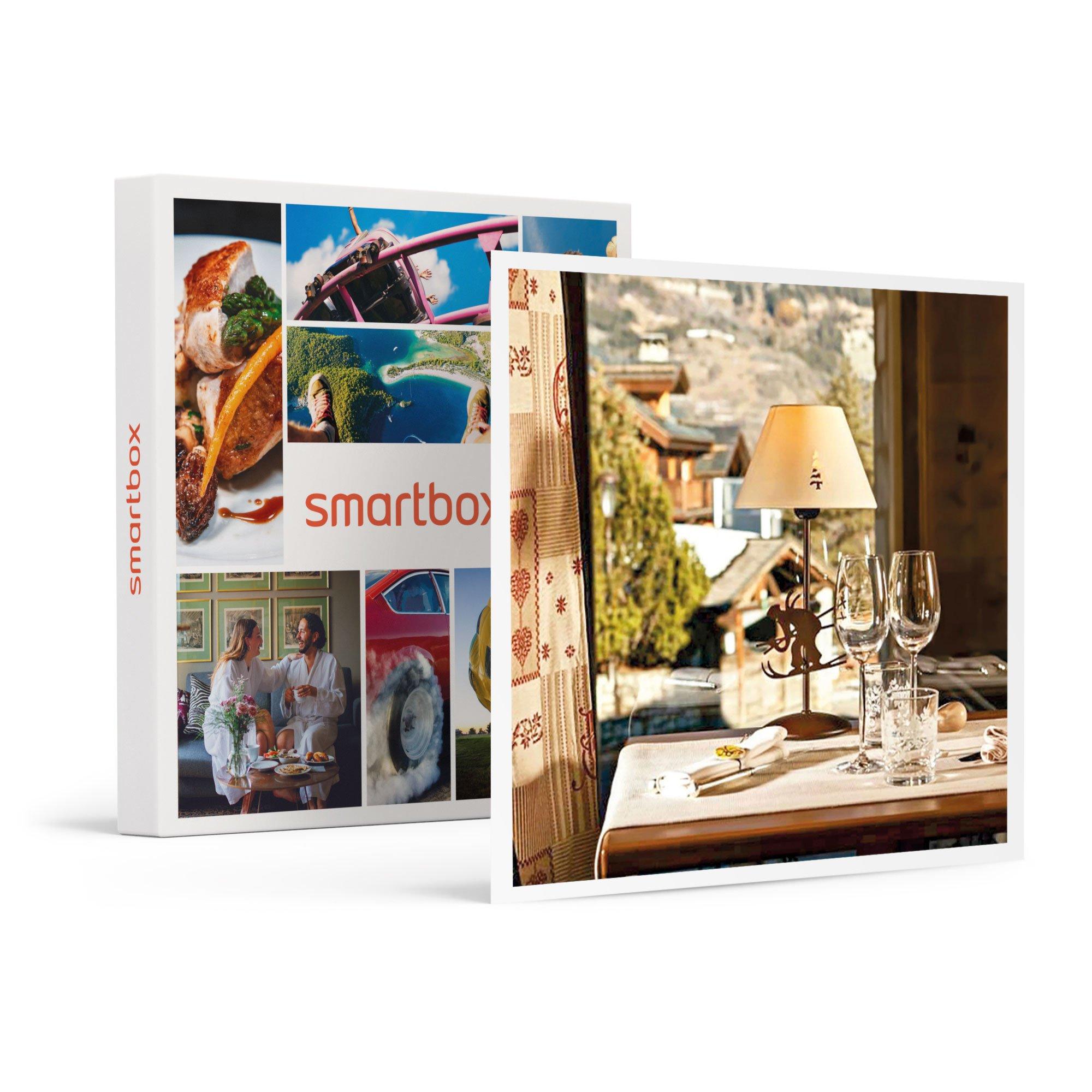 Smartbox  Dîner gastronomique pour 2 au restaurant étoilé Azimut à Courchevel - Coffret Cadeau 