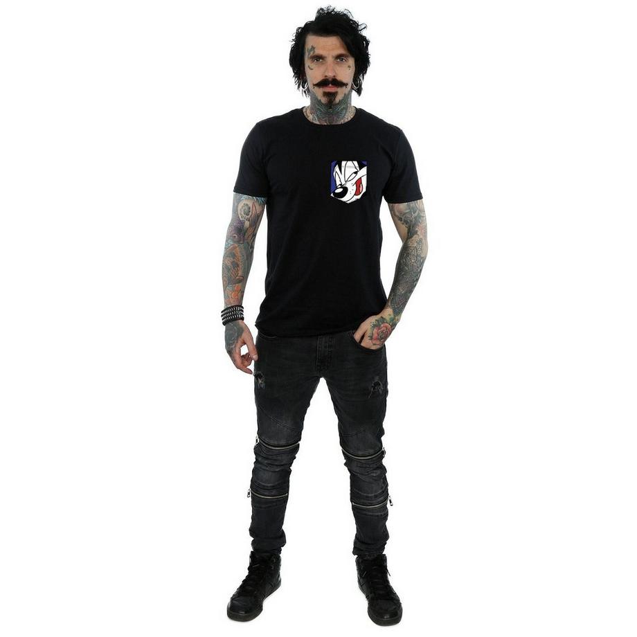 LOONEY TUNES Sylvester Pocket T-Shirt  