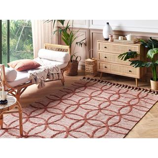 Beliani Tapis en Coton Moderne KIRSEHIR  