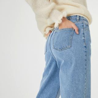 La Redoute Collections  Boyfit-Jeans mit hohem Bund 