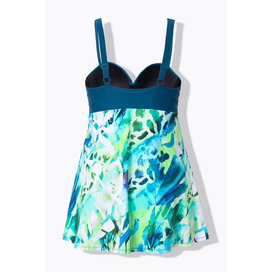 Ulla Popken Badekleid Softcups Verstellbare Träger Recycelt  