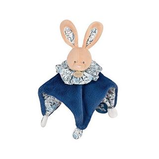 DouDou et compagnie  Boule Hase Schmusetuch blau (25cm) 