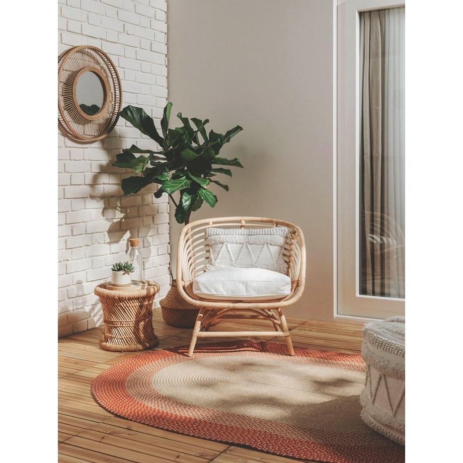 Benuta Tappeto per interno ed esterno Nandi Terracotta  