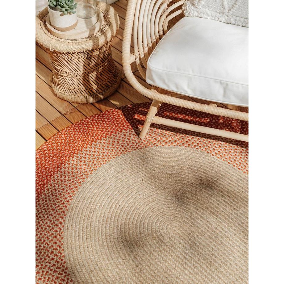 Benuta Tappeto per interno ed esterno Nandi Terracotta  