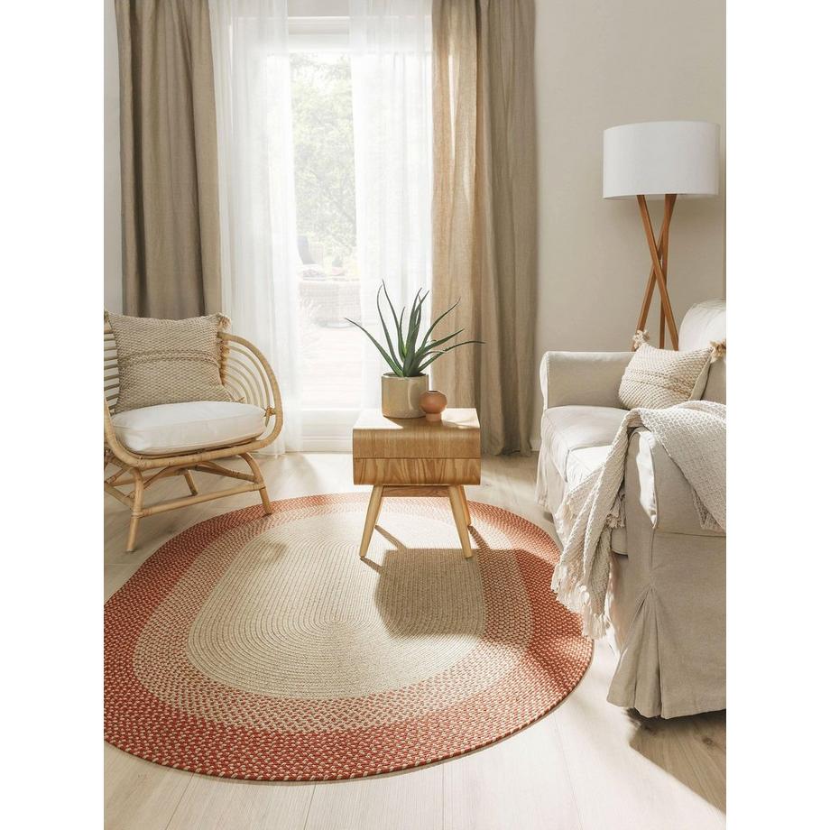 Benuta Tappeto per interno ed esterno Nandi Terracotta  