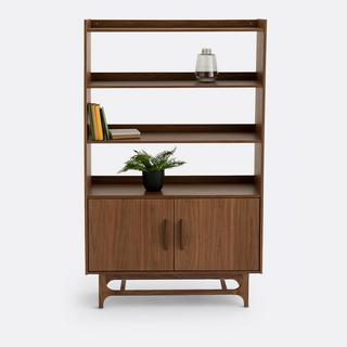 La Redoute Intérieurs Vintage-Regal mit Walnussfurnier und Furnier  