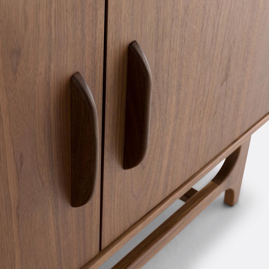 La Redoute Intérieurs Etagère vintage plaqué noyer et plaqué  