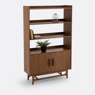 La Redoute Intérieurs Vintage-Regal mit Walnussfurnier und Furnier  