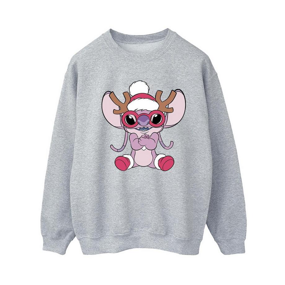 Disney Christmas Stitch Print Sweatshirt  