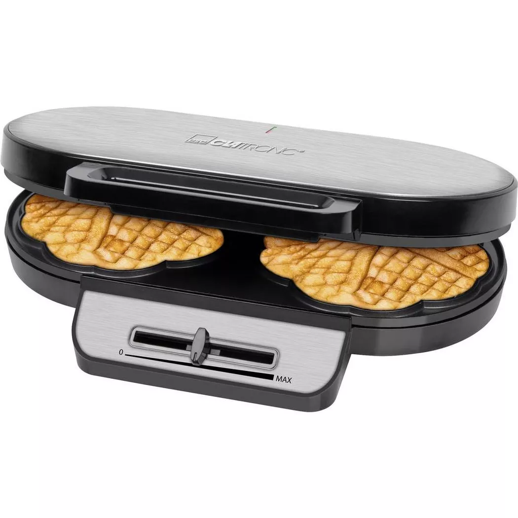 Clatronic - Gaufrier 2 plaques Caltronic wa 3745 Noir