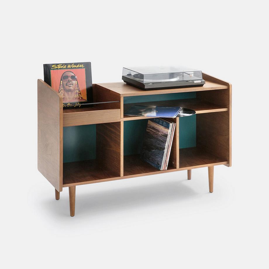 La Redoute Intérieurs Meuble vintage pour vinyles  