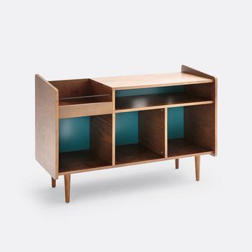 Vintage-Plattenregal Ronda