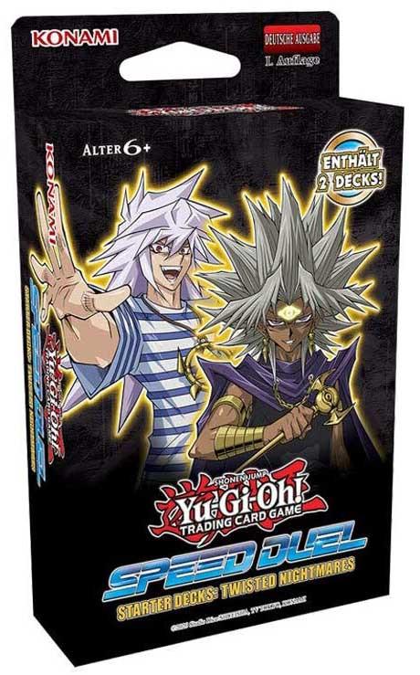 Yu-Gi-Oh!  SPEED DUEL Starter Deck Twisted Nightmares - 1. Auflage  - DE 