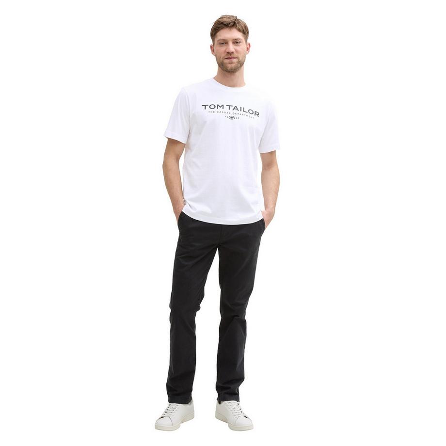 TOM TAILOR T-shirt  Pack de 1 Confortable à porter-T-Shirt with Print  
