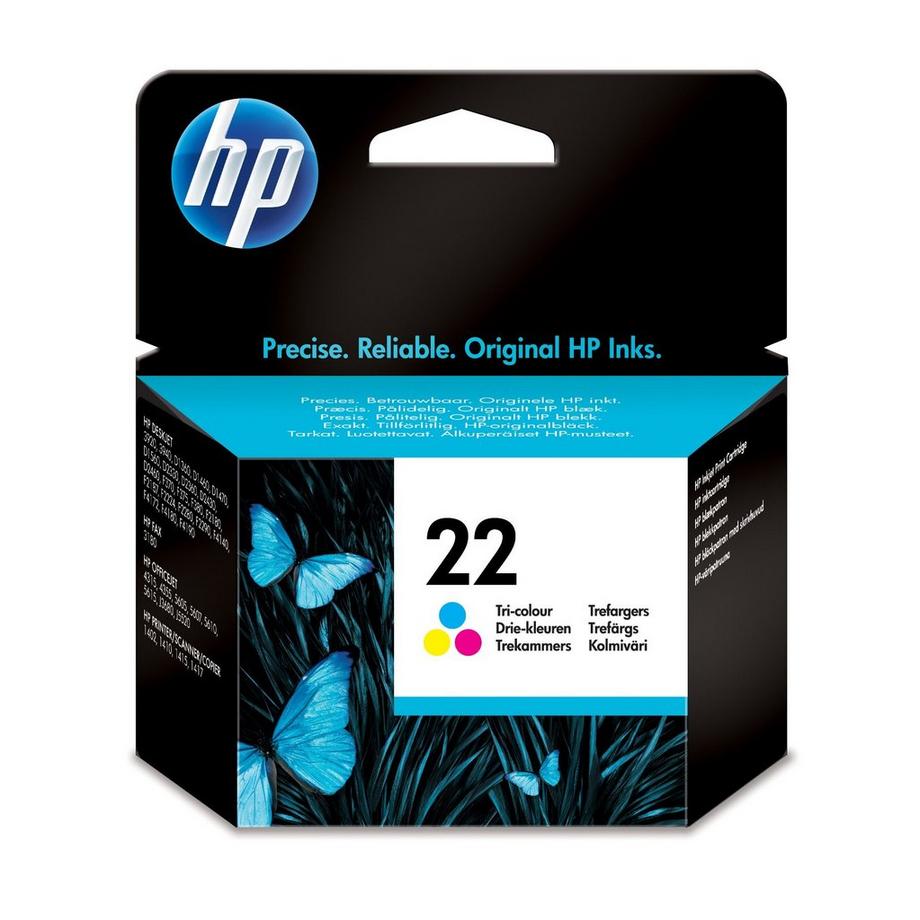 HP  22 CyanMagentaGelb Original Druckerpatrone 