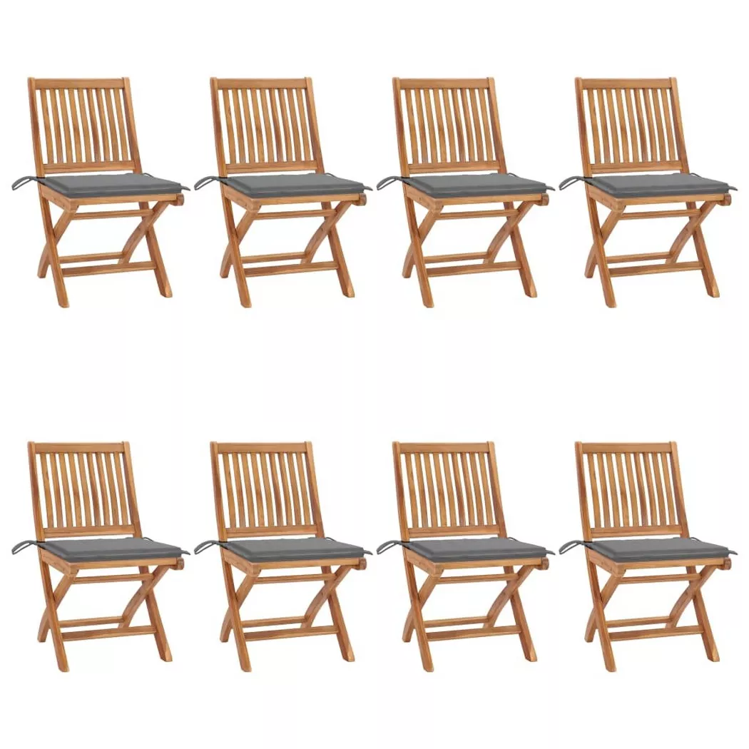 VidaXL - Gartenstuhl holz, One Size, Braun