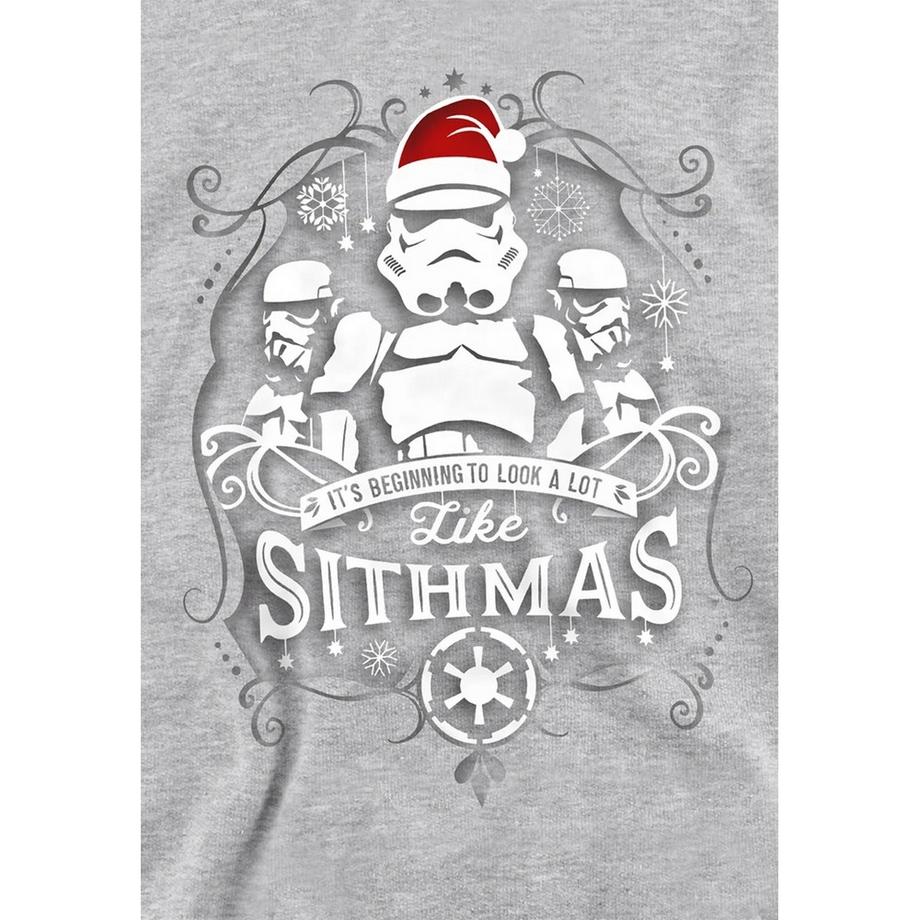 STAR WARS  It's Beginning To Look A Lot Like Sithmas Felpa Con Cappuccio Natale 