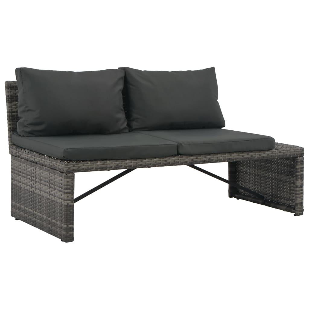 VidaXL Gartensofa-set poly-rattan  